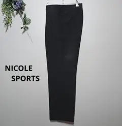 【NICOLE SPORTS】 ブラック スラックス サイズ82のサムネイル