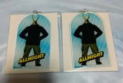 ヒロアカ 雪まつり オールマイト アクリルキーホルダー 2個セット