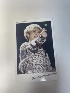 timelesz 松島聡 トレカ