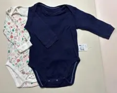 ユニクロ 長袖ボディスーツ2点セット