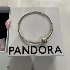Pandora ハート バングル ブレスレット 非売品 シルバー パンドラ 