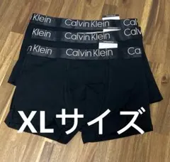 CalvinKlein カルバンクラインXLサイズ3枚ボクサーパンツLB黒