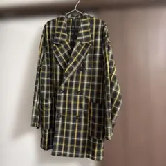 チェック柄テーラードジャケット ONEサイズ　CIAOPANIC