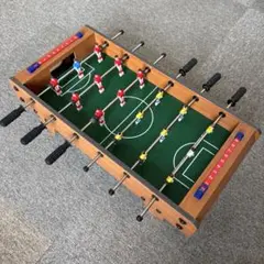遊ぼう⭕️卓上サッカーゲーム⚽️バーにあるレトロ.サッカーミニ34 