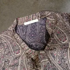 ペイズリー柄 長袖　東京スタイル