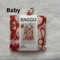 新品未使用 【BAGGU バグゥ】BABY ベイビー カウガール ホワイト×赤