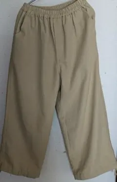お値下げしました♪サマンサモスモス。 カジュアルパンツ。裏地付き。調整ひも付き