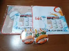 サカモトデイズ セガラッキーくじ 坂本太郎 缶バッジ ハンドタオル 4点セット