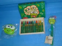 b★美品★サンリオ 2008年けろけろけろっぴ 　カスタネット他3点