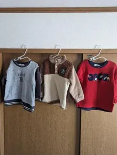SLAPSLIP　スラップスリップ　トレーナー3点セット　サイズ90