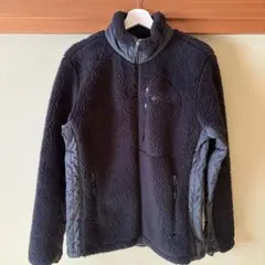 フリースアウター 黒