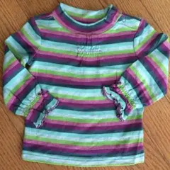 新品 babyGAP カラフル ボーダー タートル 80 ☆ ANAP ビケット