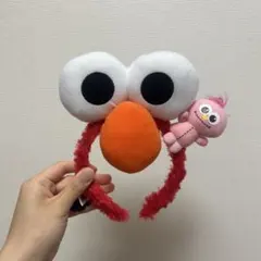 USJ エルモ カチューシャ モッピーぬいぐるみ付き