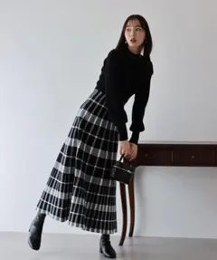 今季 新品未使用 ブルーイースト ニットワンピース