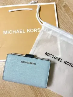 お値下げ中【新品】MICHAEL KORS レザー二つ折り財布　マイケルコース