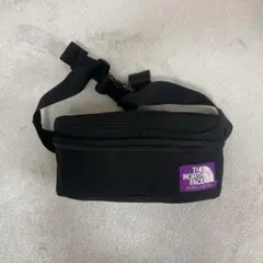 THE NORTH FACE ボディバッグ ブラック　Purple