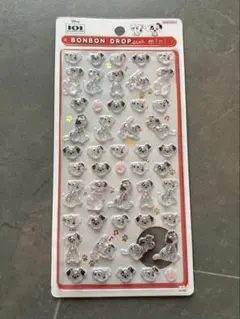 【まとめ買い割引あり】ボンボンドロップシールミニ ディズニー 101匹わんちゃん