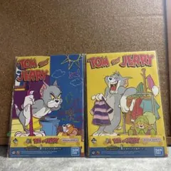 トムとジェリー・キャンバス風ボード 一番くじ2枚セット