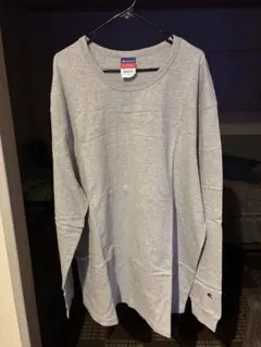 Champion グレー 長袖カットソー 3XL