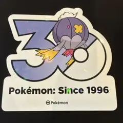 ポケモン 韓国限定 30周年ロゴステッカー シール ホイーガ メガ