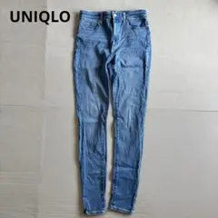 【ユニクロ】スキニーパンツ　デニム　ストレッチ　伸縮性　カジュアル　ボトムス