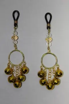 ニップルリング★フェイクニップルピアス★鈴★小★金