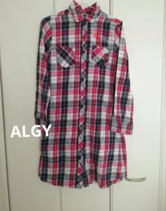 ALGY　シャツワンピース