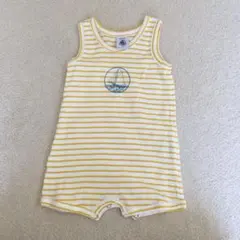 PETIT BATEAU ロンパース 3m/60cm