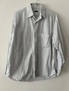 WILD LIFE TAILOR アダムエロペ ストライプ 長袖シャツのサムネイル