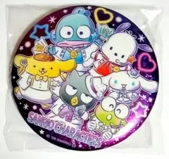 【新品】サンリオキャラクターズ キラキラBIG缶バッジ2 まとめ5点セット