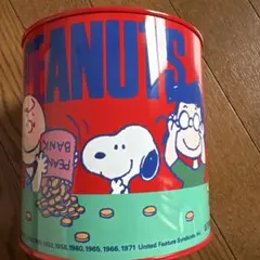 SNOOPY スヌーピー レトロ 貯金箱　未使用