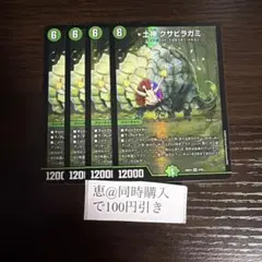 土神 クサビラガミ　4枚　①