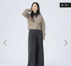 Oggi掲載】INDIVI ハミルトンラムズウール ショートコート - メルカリ