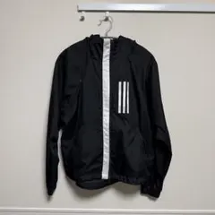 adidas ブラック シャカシャカパーカー