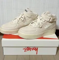 NIKE Stussy Air Force 1 Mid スニーカーのサムネイル