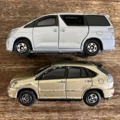 トミカ 廃盤 セット トヨタ ヴェルファイア ハリアーのサムネイル