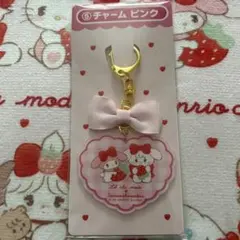 Lil ala mode×サンリオキャラクターズ 当りくじ　チャーム ピンク