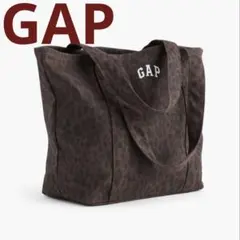 GAPロゴトートバッグミニブラウンレオパード　ヒョウ柄のサムネイル
