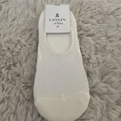 LANVIN en Bleu フットカバー ソックス ホワイトのサムネイル