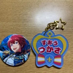 あんスタ　Knights朱桜司　缶バッジ　アクキー