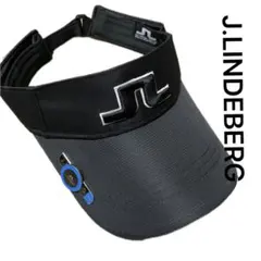 新品未使用 J.LINDEBERG ジェイリンドバーグ 立体刺繍ロゴ マーカー付