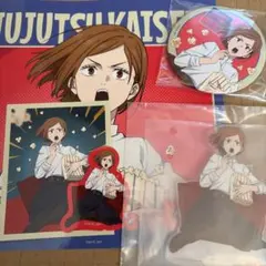セガラッキーくじ　呪術廻戦　釘崎野薔薇　ステッカー　アクリルスタンド　缶バッジ