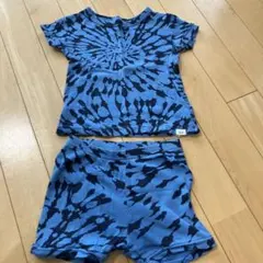 GAP タイダイ　パジャマ　セットアップ　90センチ