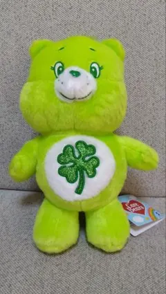 ケアベア グッドラックベア ぬいぐるみ 平成レトロ - メルカリ