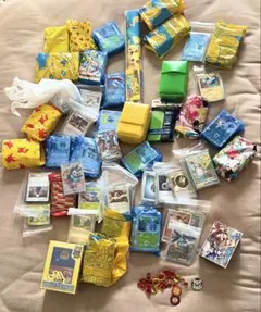 ポケモンカード引退品セット（デッキボックス・スリーブ付き）