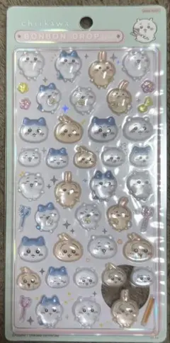 【正規品】ボンボンドロップシール ちいかわ 第1弾 みんな ハチワレ うさぎ