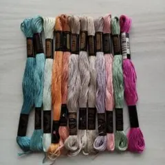 日本製Cosmo刺繍糸12本【177】難あり