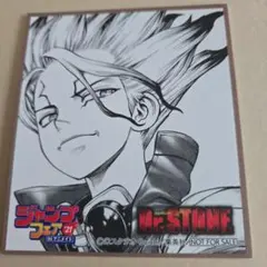 ジャンプフェア'21　アニメイト　ミニ色紙　Dr.STONE　ドクターストーン