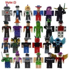 24時間内発送。値下げ再開。24体入Roblox フィギュアセットthree