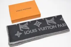 ルイヴィトン ブランケット・モノグラム シャドウ 現行 カシミヤ&ソフトウール